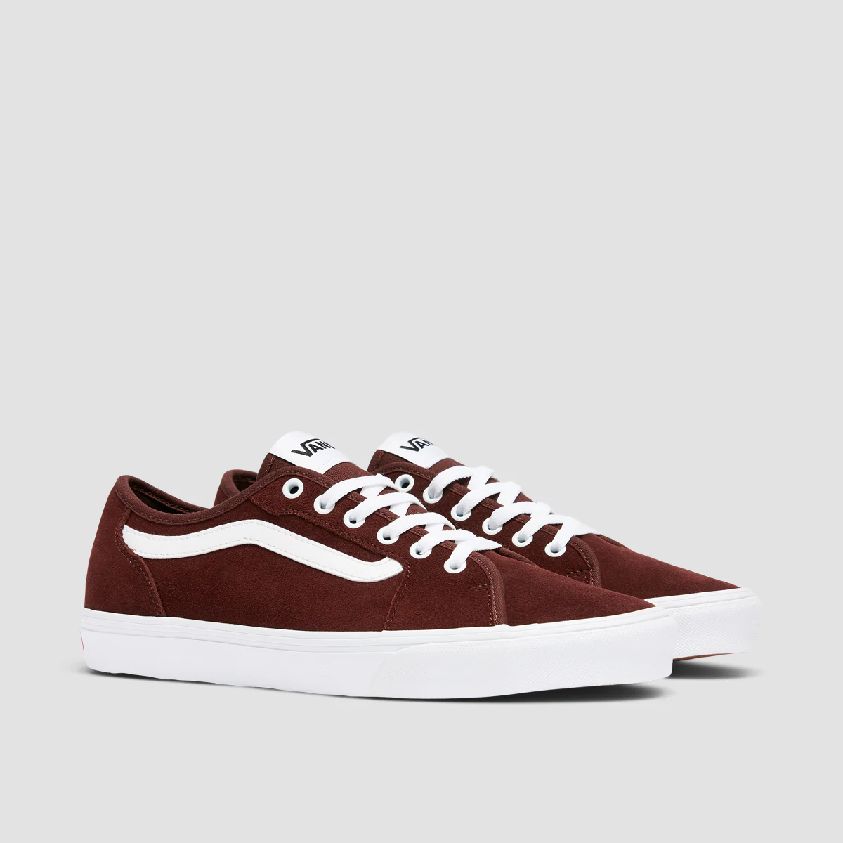 Vans Filmore Decon Shoes - Suede Chocolate - Image 2