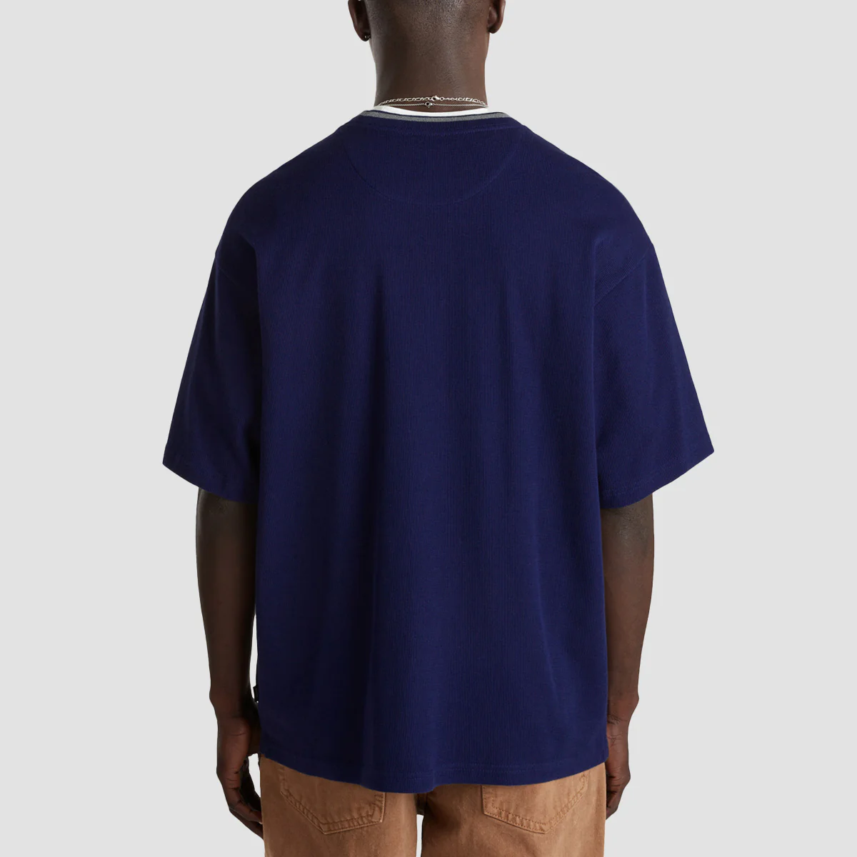 Vans Galen Knit T-Shirt Dress Blues - Image 2