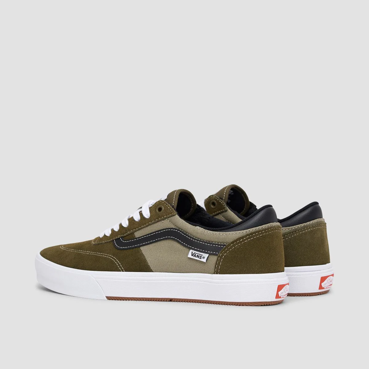 Vans Gilbert Crockett Shoes - Dark Olive - Image 3