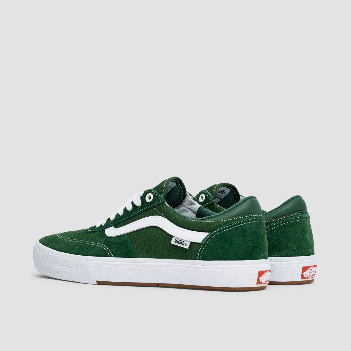 Vans Gilbert Crockett Shoes - Green/White - Image 3