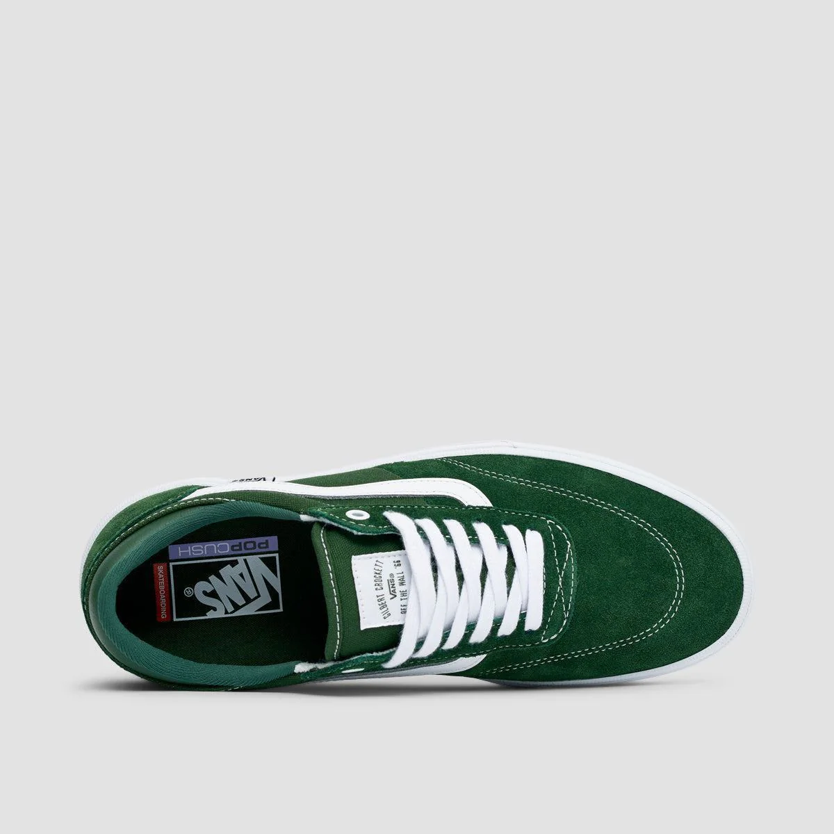 Vans Gilbert Crockett Shoes - Green/White - Image 4
