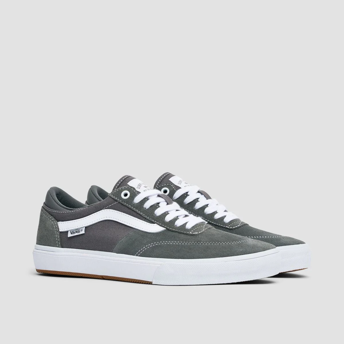 Vans Gilbert Crockett Shoes - Pewter/True White - Image 2