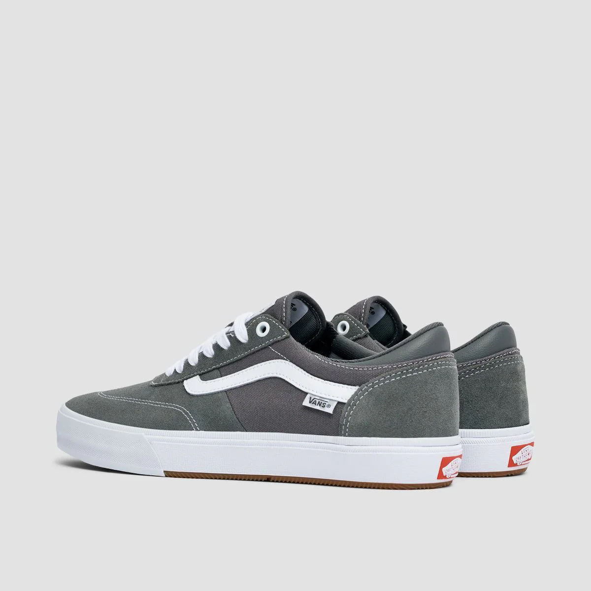 Vans Gilbert Crockett Shoes - Pewter/True White - Image 3