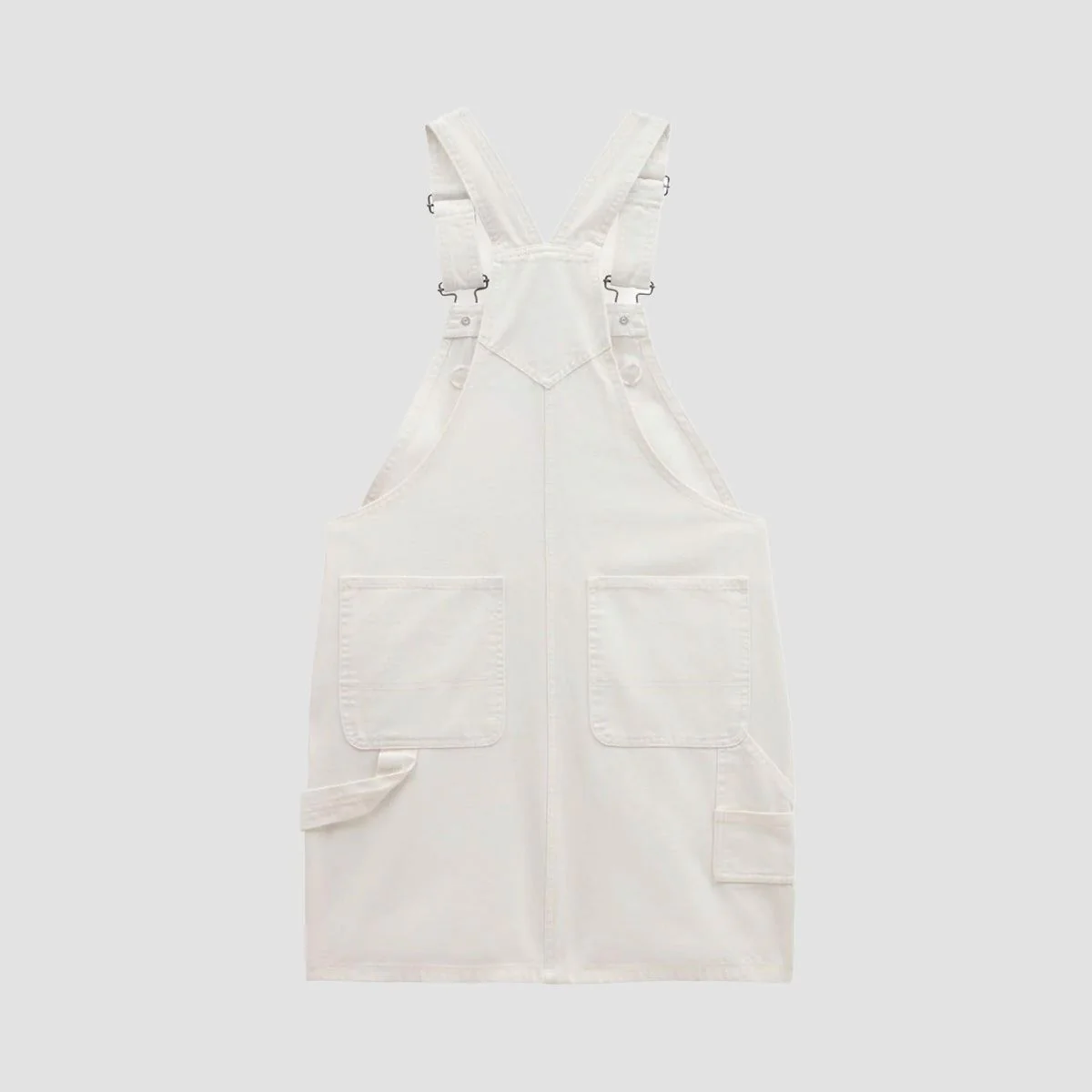 Vans Ground Work Skirt Overall Marshmallow - Womens - Image 3