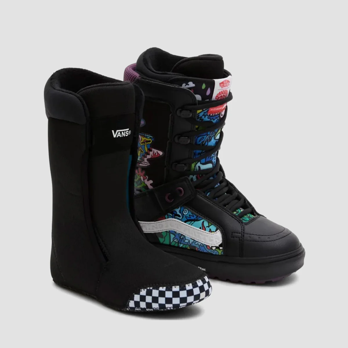 Vans Hi-Standard OG Snowboard Boots Hannah Eddy Black/Multi - Womens - Image 3