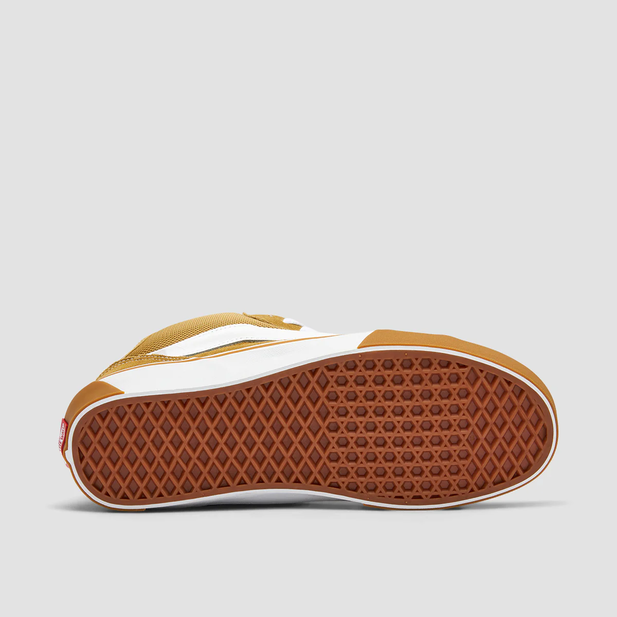 Vans Knu Mid Top Shoes - Khaki/Gum - Image 5