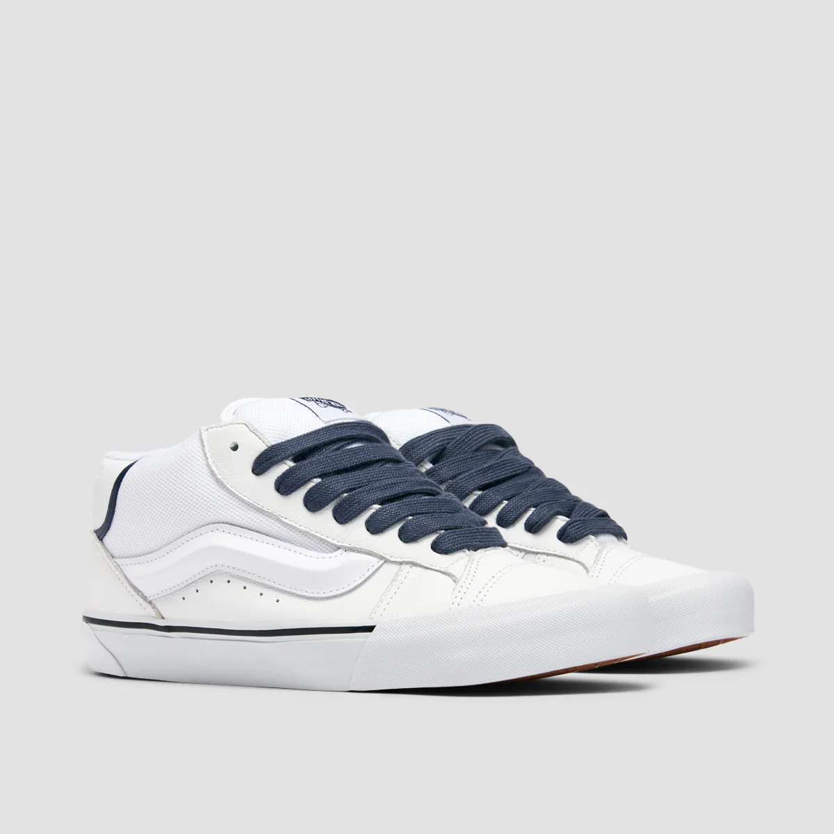 Vans Knu Mid Top Shoes - Utility Lace White - Image 2