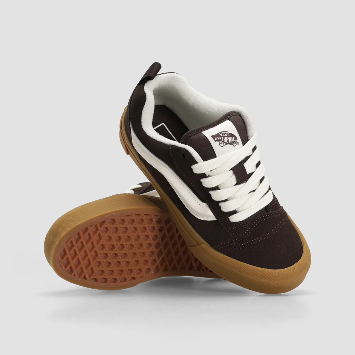 Vans Knu Skool Shoes - Baby Turkish Coffee - Image 3