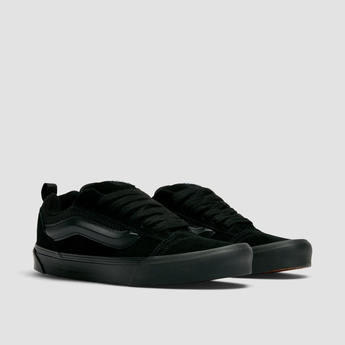 Vans Knu Skool Shoes - Black/Black - Image 2