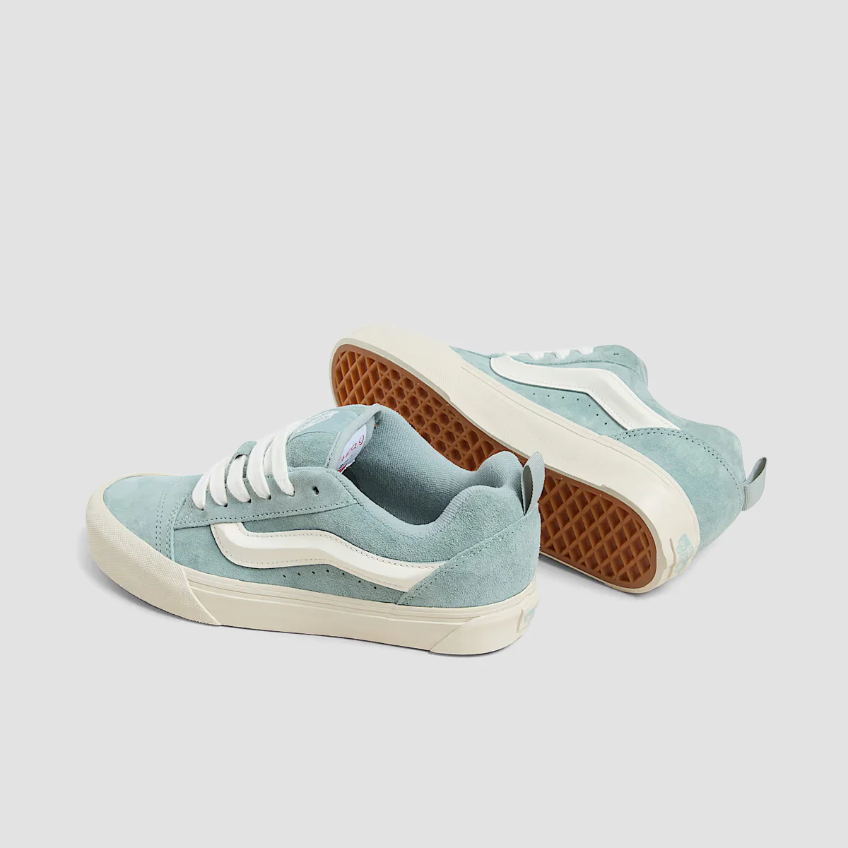 Vans Knu Skool Shoes - Grey Mist - Image 2