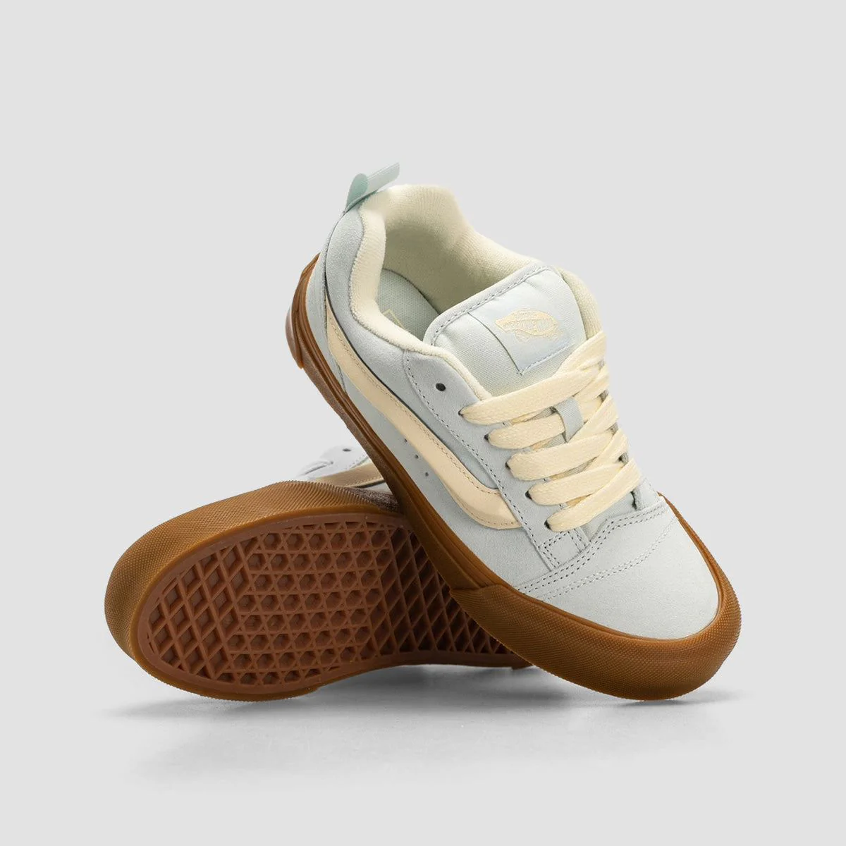 Vans Knu Skool Shoes - Gum Spa Blue - Image 3