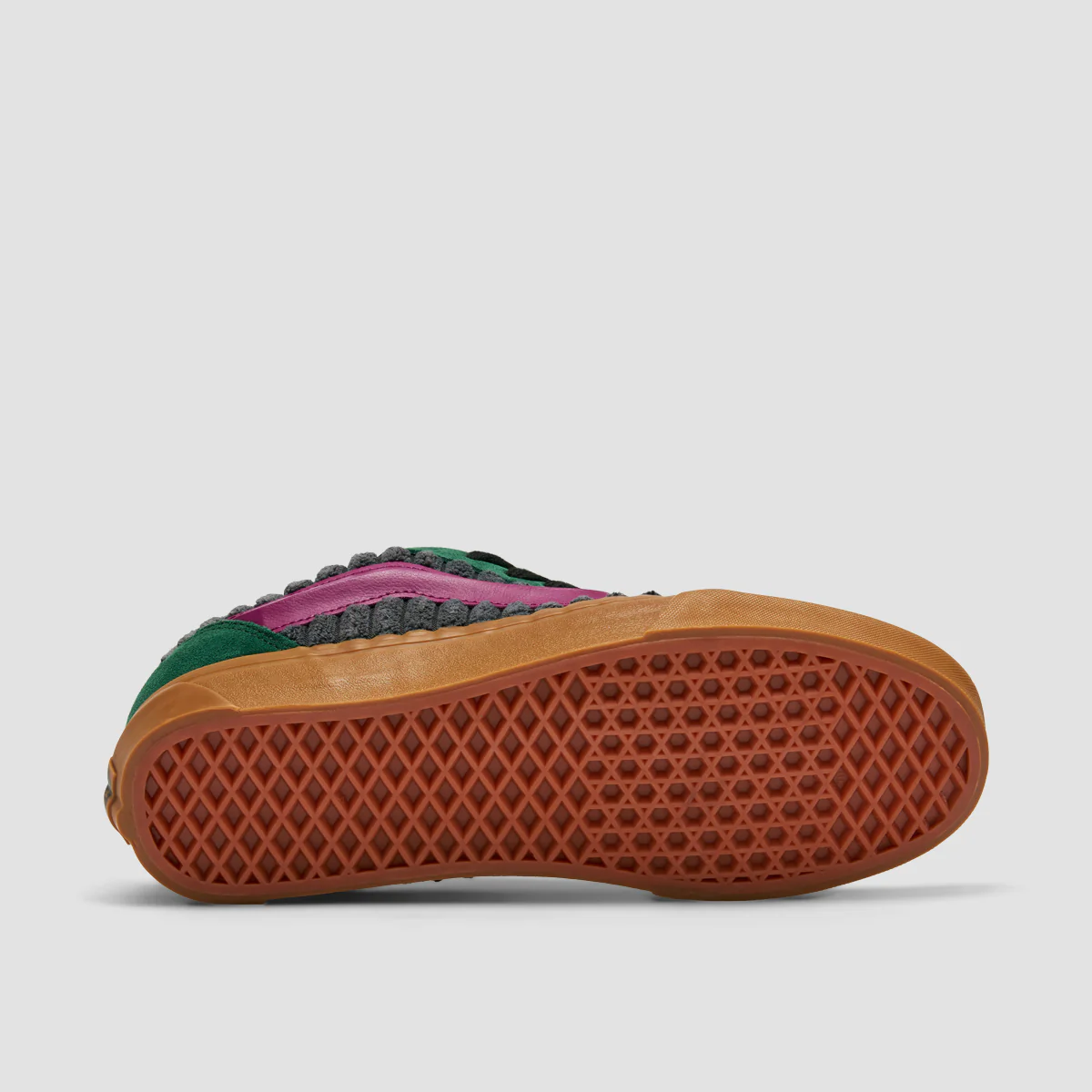 Vans Knu Skool Shoes - Jumbo Cord Grey/Multi - Image 5
