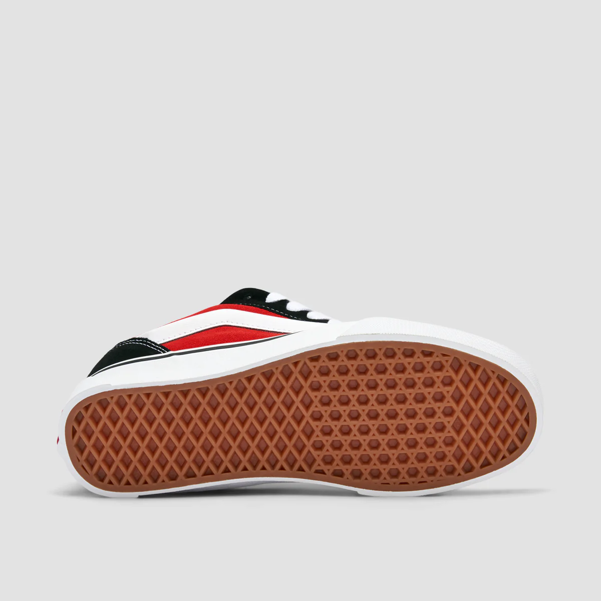 Vans Knu Skool Shoes - Red/True White - Image 5