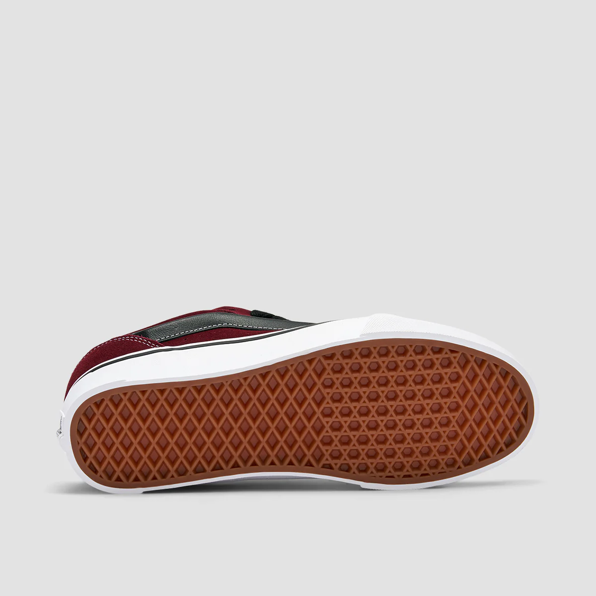 Vans Knu Skool Shoes - Suede Port/Black - Image 5