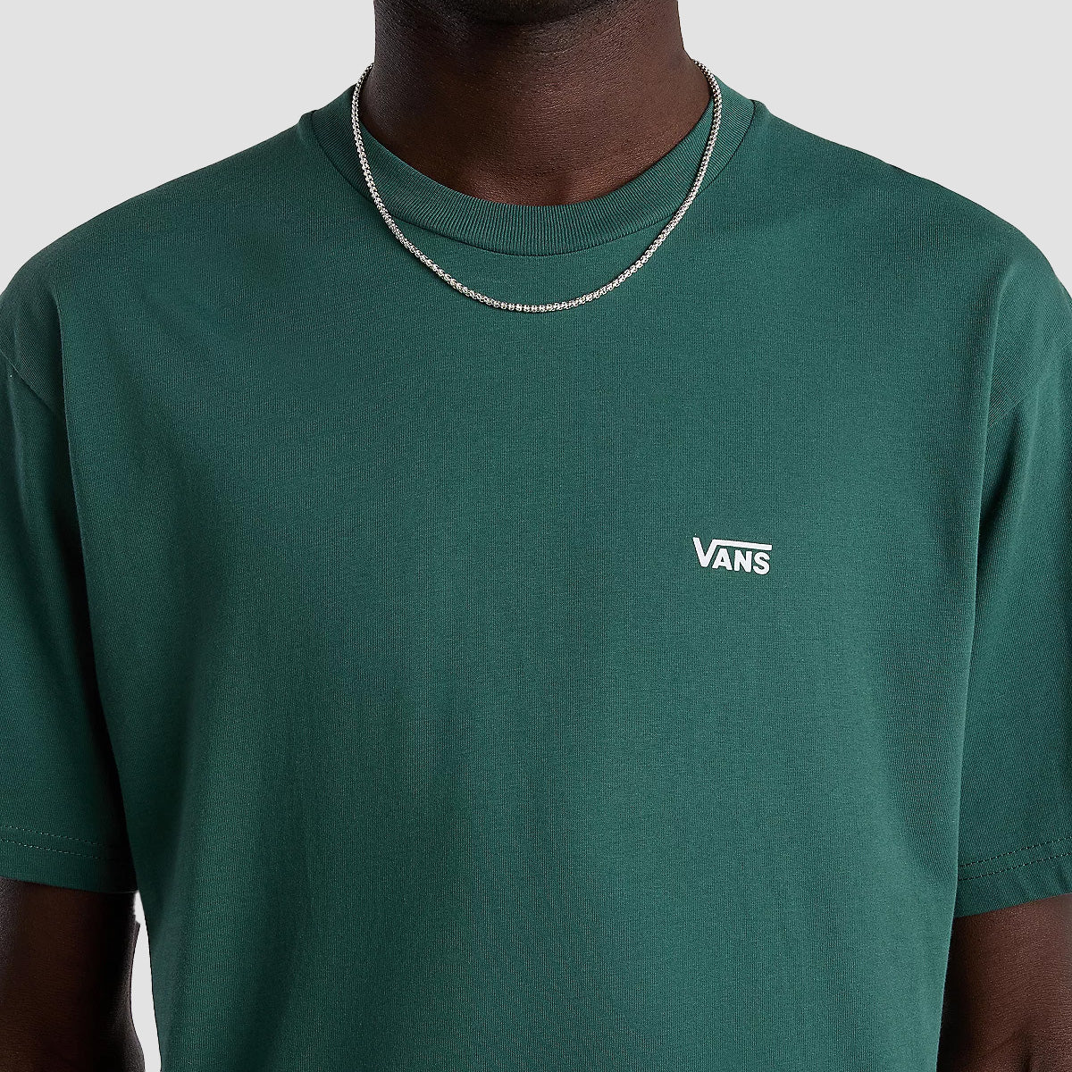 Vans Left Chest Logo T-Shirt Bistro Green - Image 2