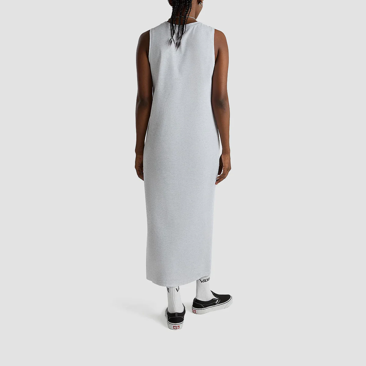 Vans Left Chest Maxi Dress Light Grey Heather - Womens - Image 3