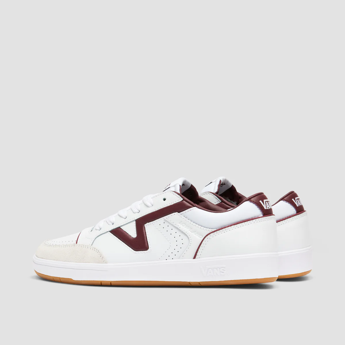 Vans Lowland ComfyCush JMP R Shoes - True White/Port Royale - Image 3