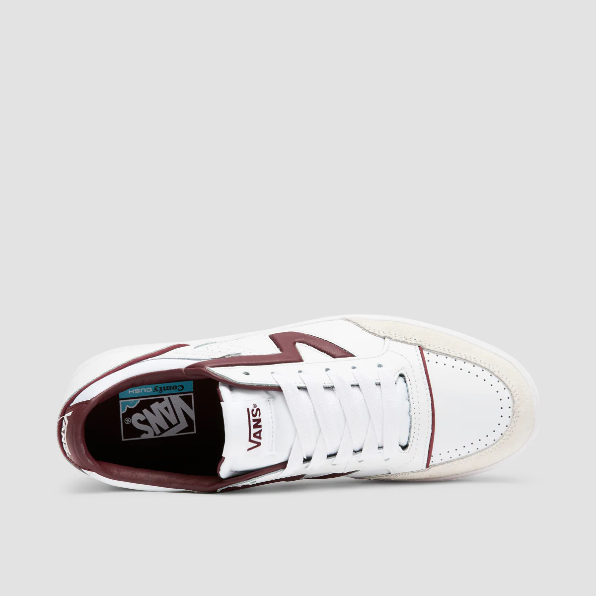 Vans Lowland ComfyCush JMP R Shoes - True White/Port Royale - Image 4