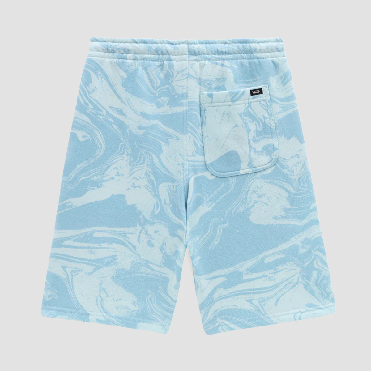 Vans Marble Fleece Shorts Blue Glow - Kids - Image 2