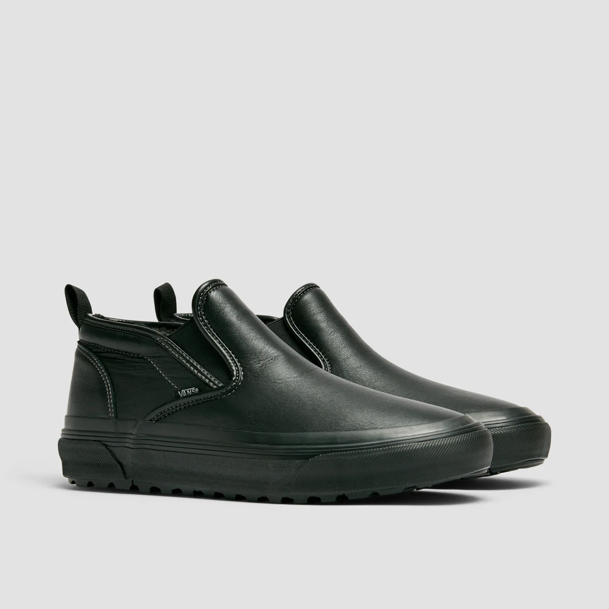 Vans Mid Slip MTE-1 Mid Top Slip On Shoes - Black Black - Image 2