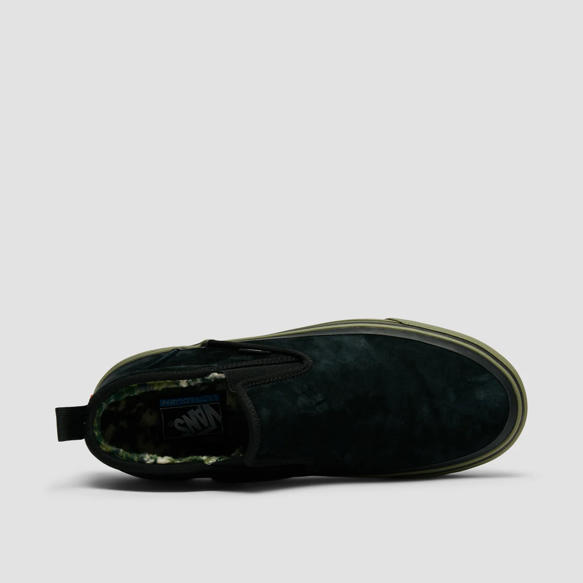 Vans Mid Slip MTE-1 Mid Top Slip On Shoes - Rain Camo Dark Olive - Image 4