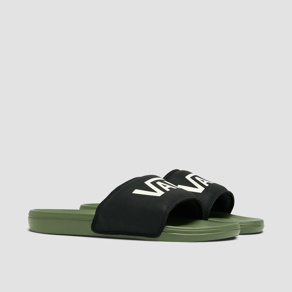 Vans MTE La Costa Slide-On Sandals - Black/Olivine - Image 2
