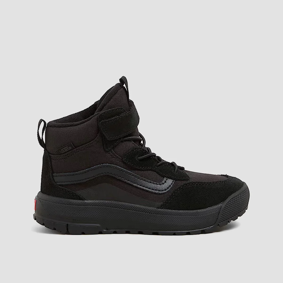 Vans MTE Mini Crest High Top Shoes - Black/Black - Kids
