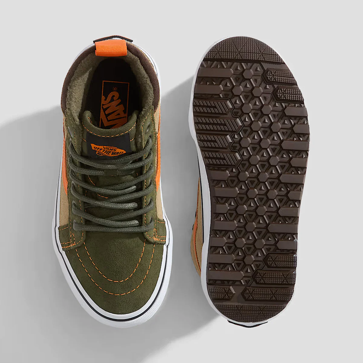 Vans MTE SK8-Hi Insulated HighTop Shoes - Vintage Grape Leaf - Kids - Image 3