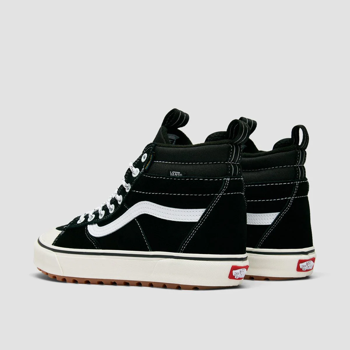 Vans MTE Sk8-Hi Waterproof High Top Shoes - Black/True White - Image 3