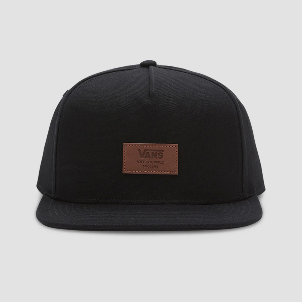 Vans Off The Wall Patch Snapback Cap Black