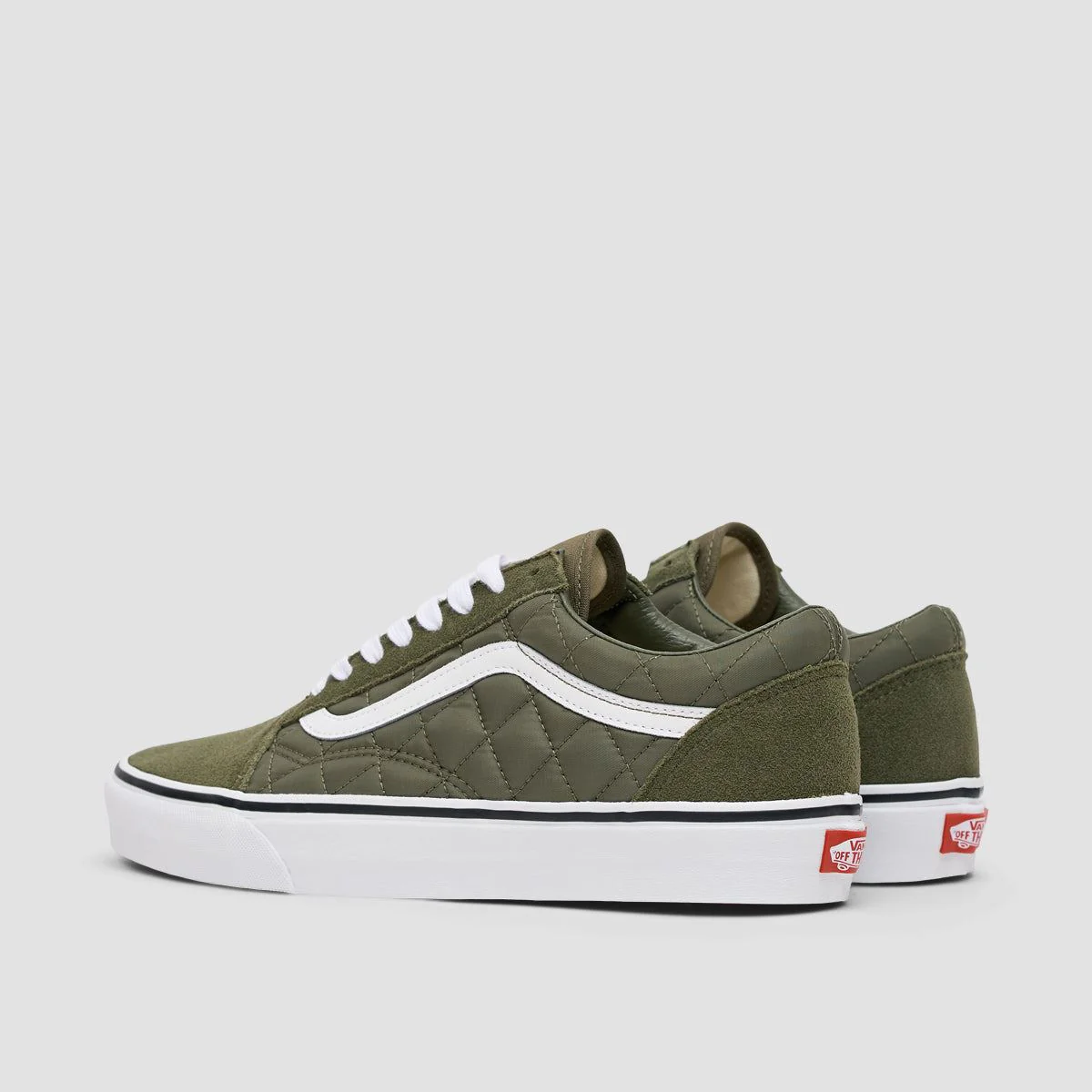 Vans Old Skool Shoes - Grape Leaf/White - Image 3
