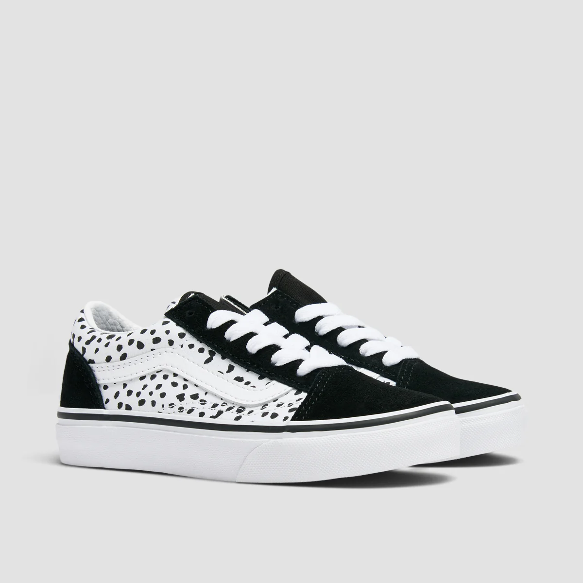 Vans Old Skool Shoes - Dalmatian Black/True White - Kids - Image 2