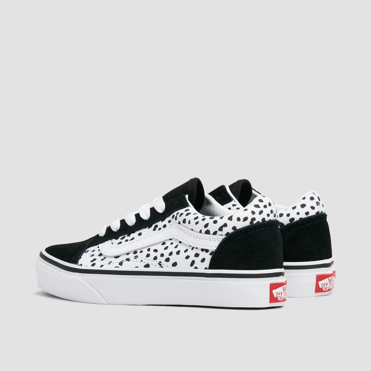 Vans Old Skool Shoes - Dalmatian Black/True White - Kids - Image 3