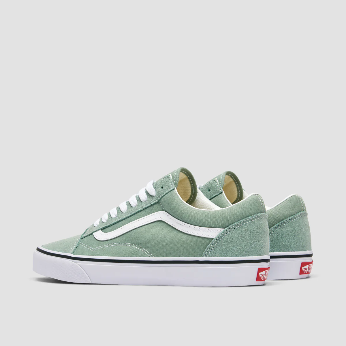Vans Old Skool Shoes - Iceberg Green - Image 3