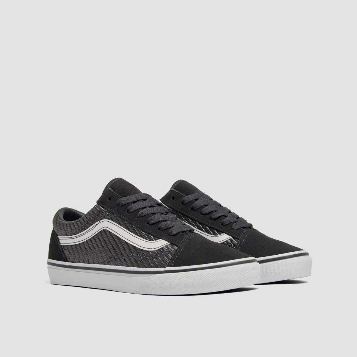 Vans Old Skool Shoes - Reflective Sidestripe Asphalt - Kids - Image 2