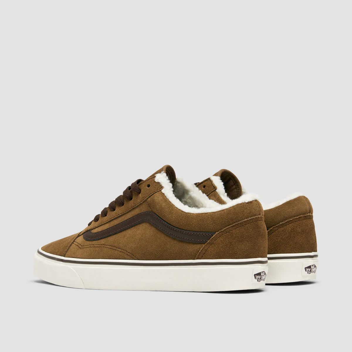 Vans Old Skool Shoes - Sherpa Kangaroo - Image 3