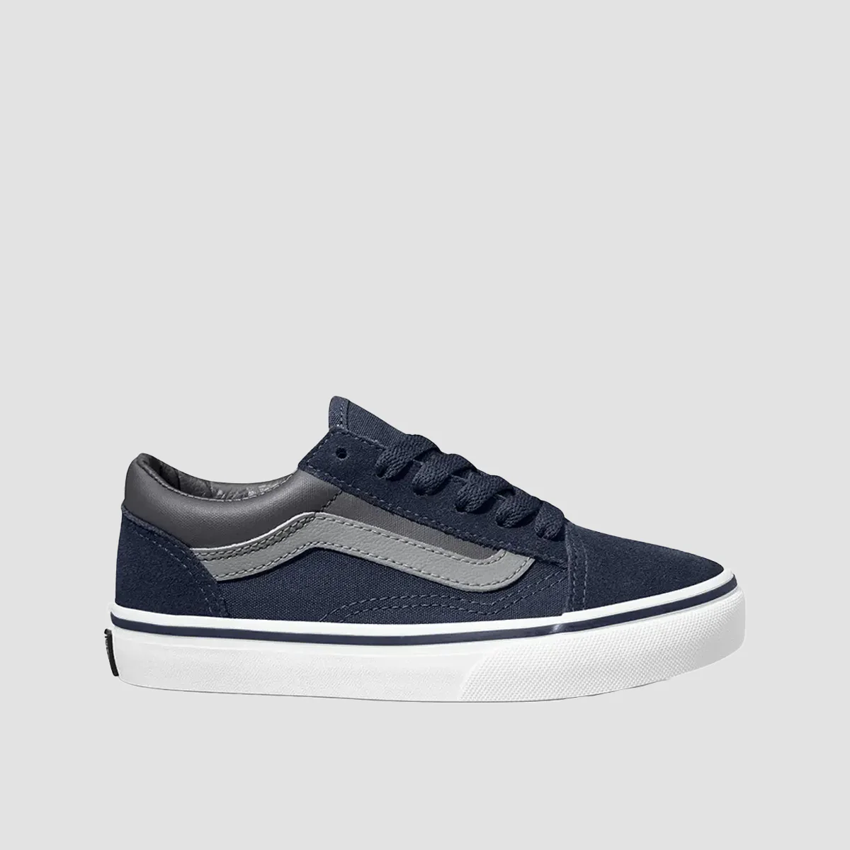 Vans Old Skool Shoes - Tonal Block Navy/Grey - Kids