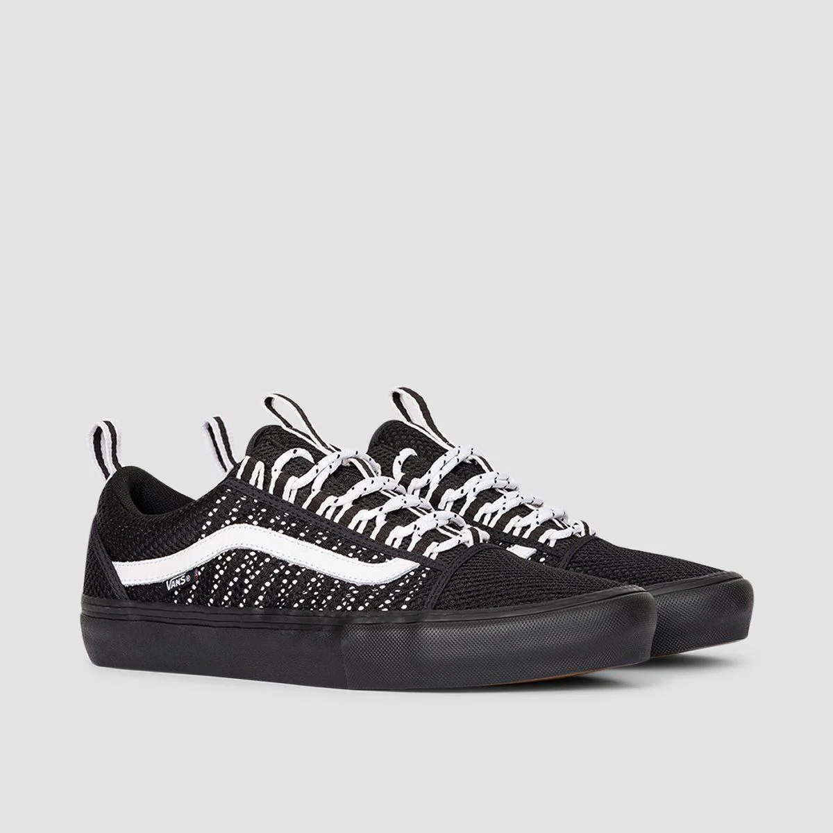 Vans Old Skool Sport Pro Shoes - Black/Black/White - Image 2