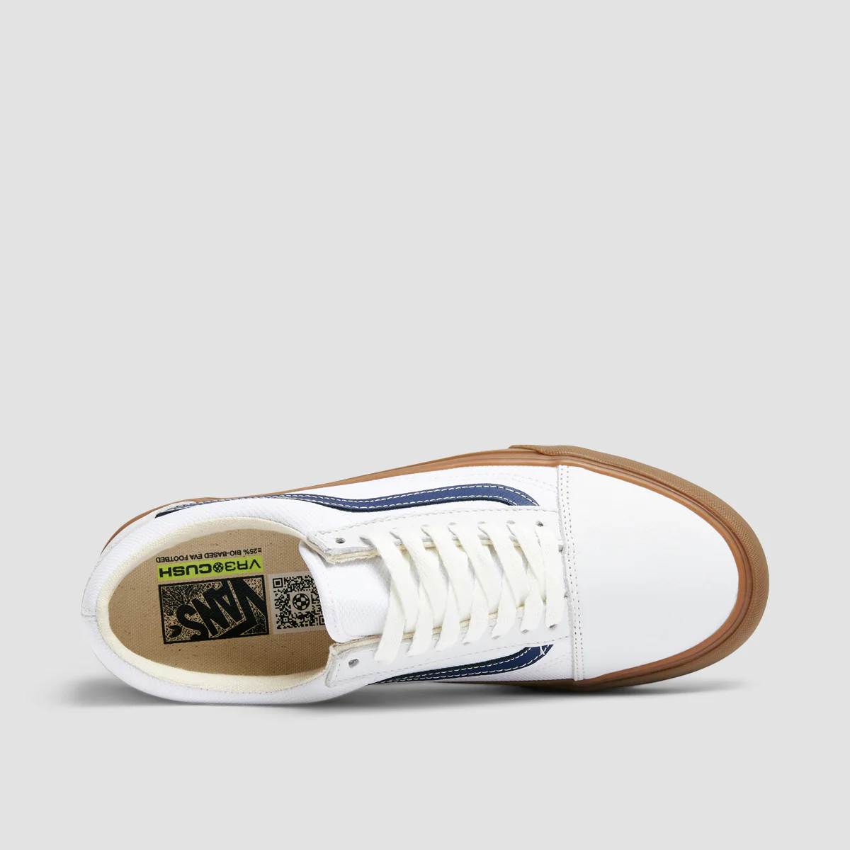 Vans Old Skool VR3 Shoes - Mesh White/Navy - Image 4