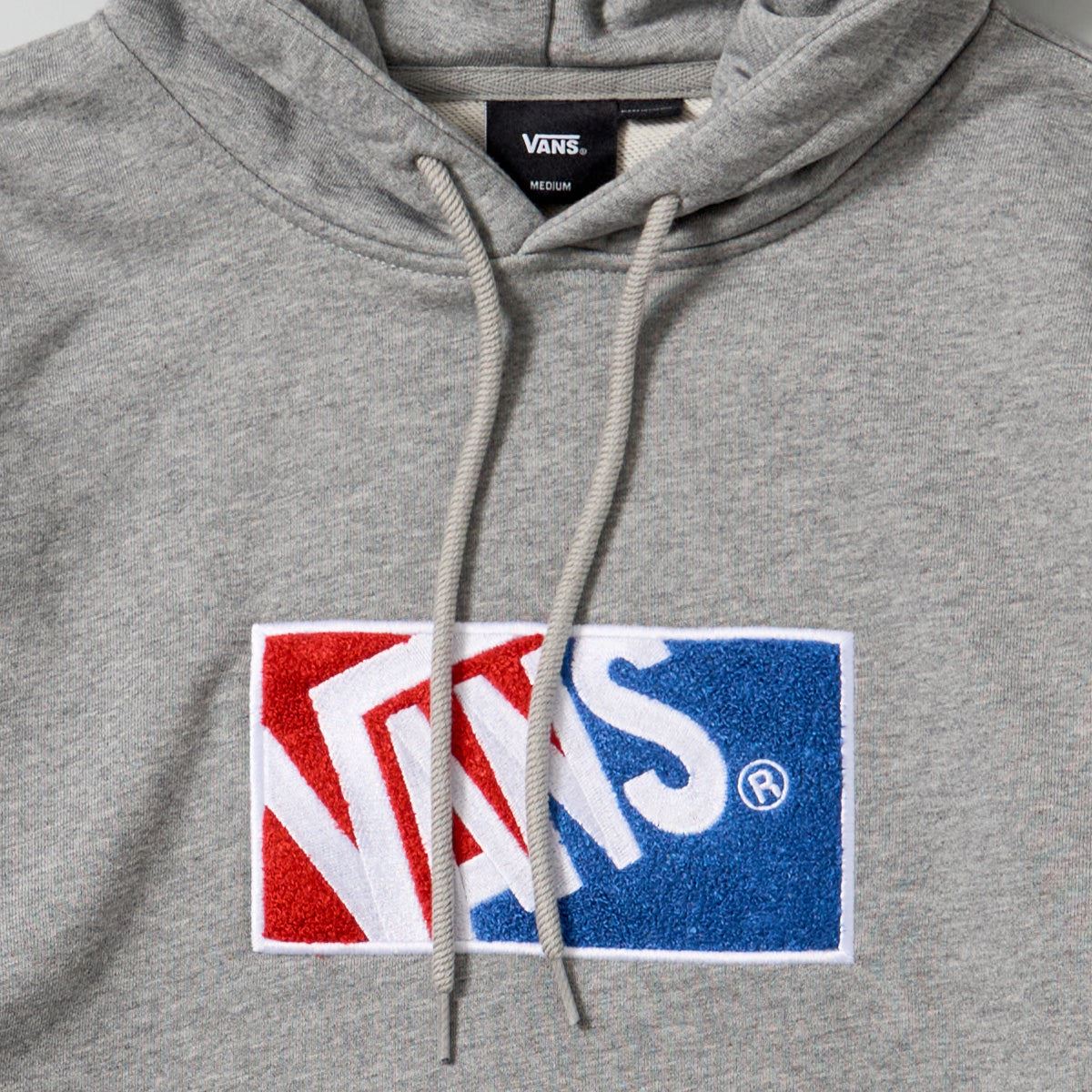 Vans Original Standards 2-Tone Pullover Hoodie Cement Heather - Image 2