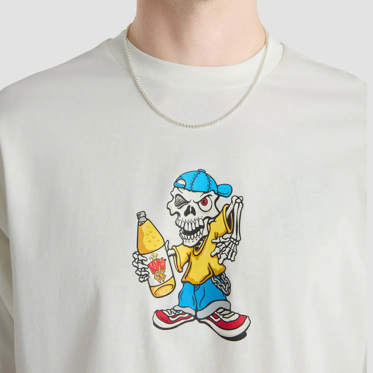 Vans Reggie T-Shirt Marshmallow - Image 2