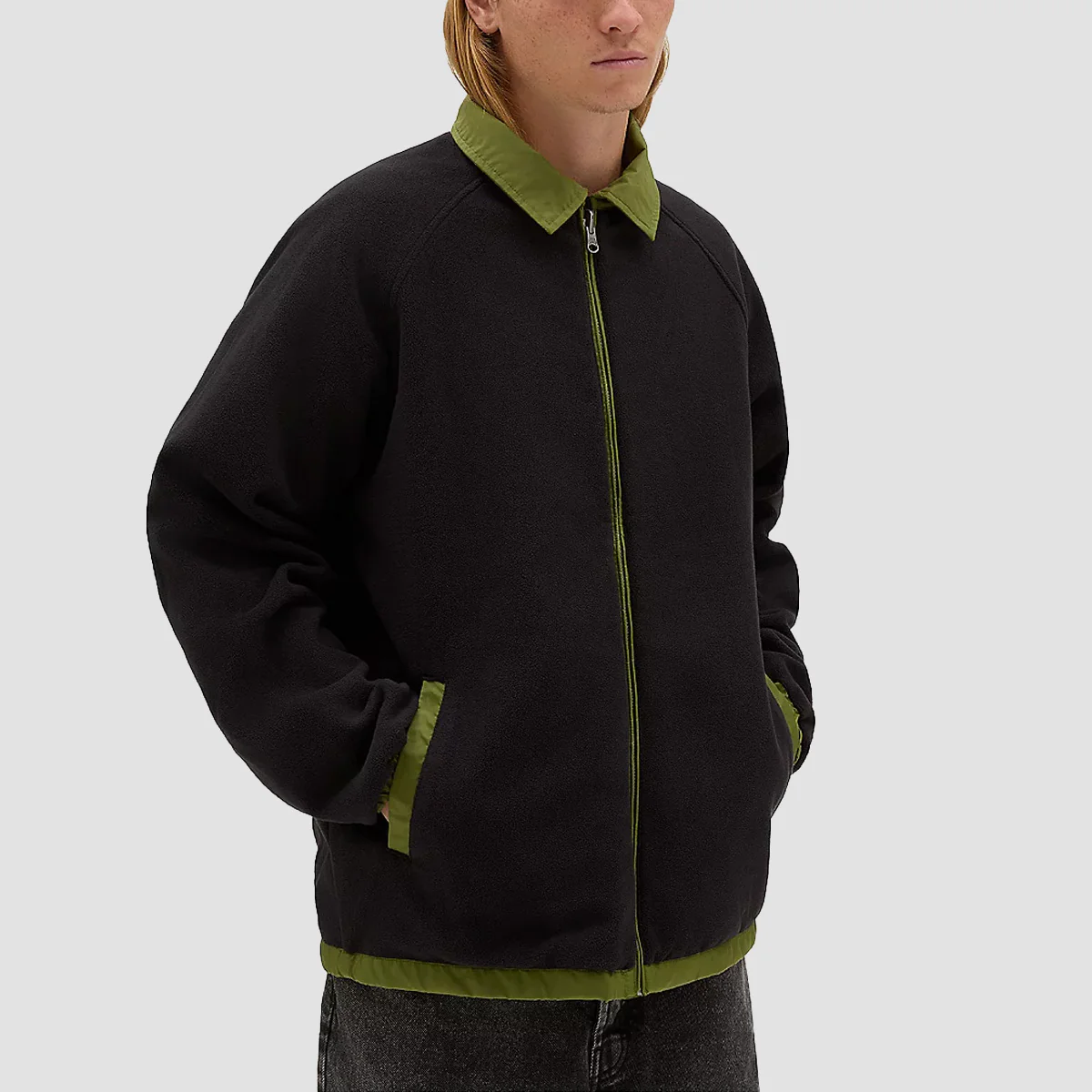 Vans Reversible Torrey Jacket Olive Branch/Black - Image 2