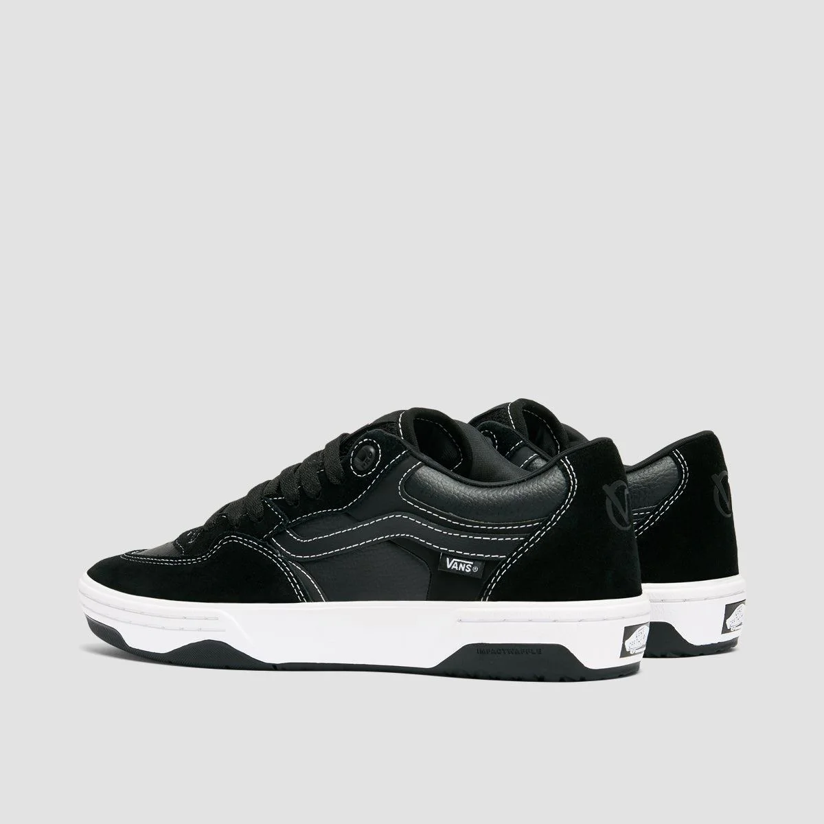Vans Rowan 2 Shoes - Black/White - Image 3