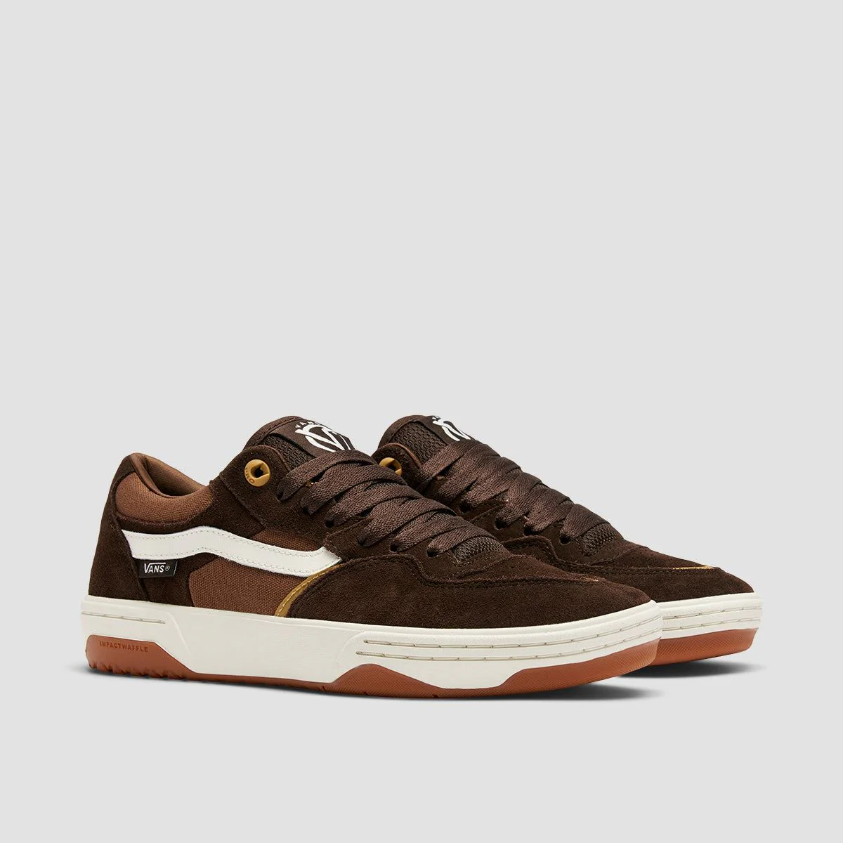 Vans Rowan 2 Shoes - Chocolate Brown - Image 2