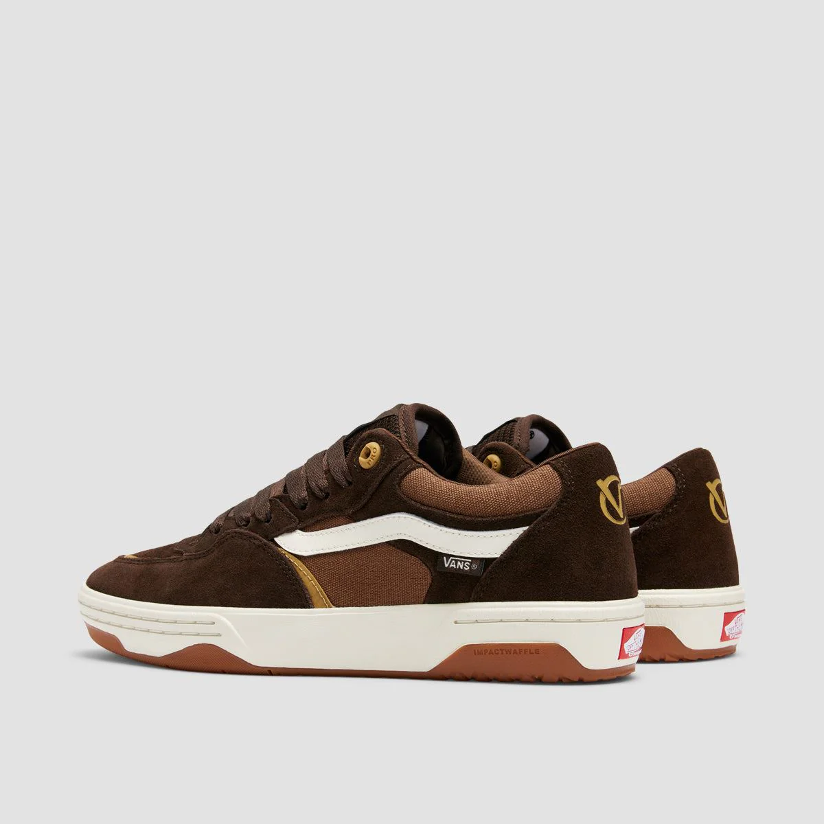 Vans Rowan 2 Shoes - Chocolate Brown - Image 3