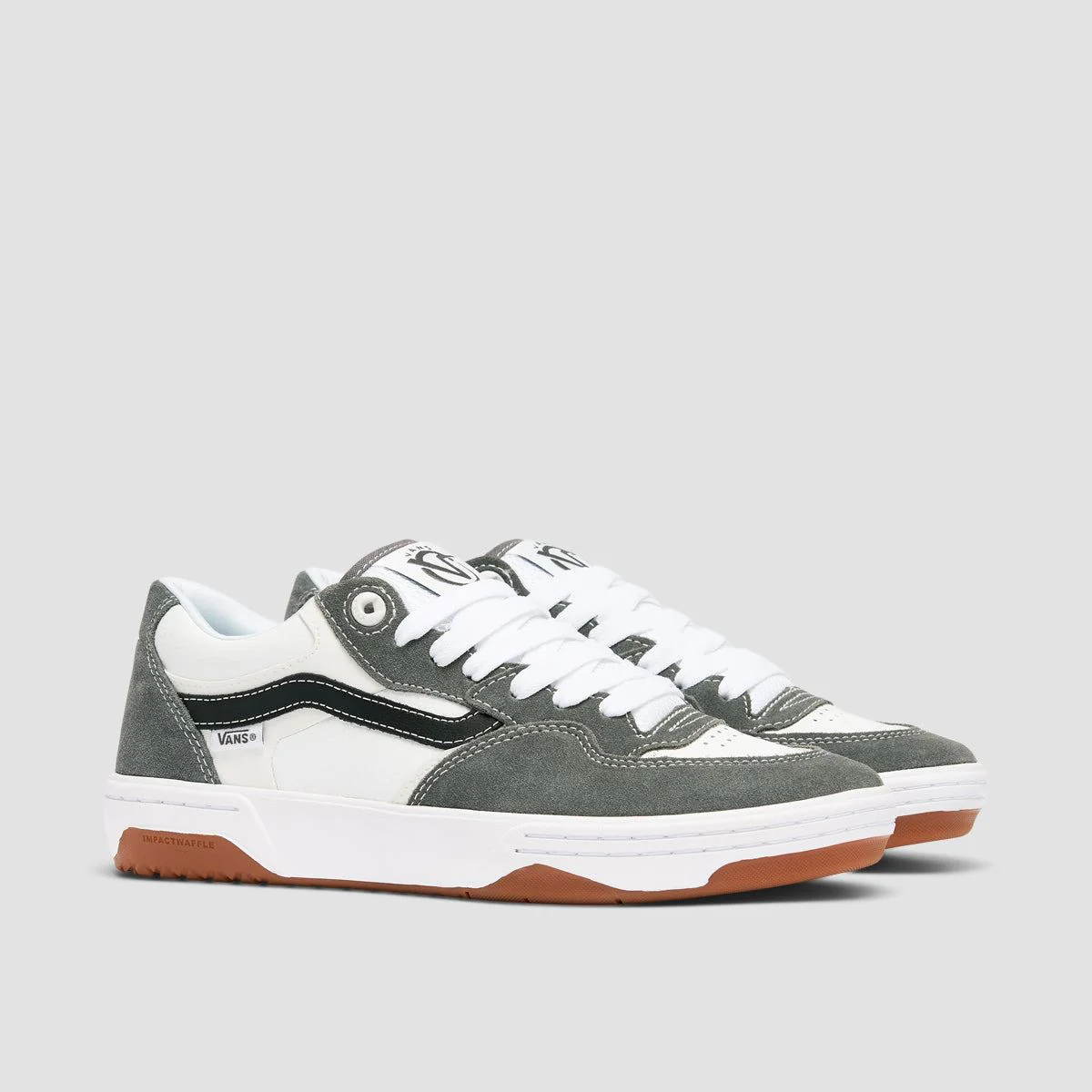 Vans Rowan 2 Shoes - Grey/White - Image 2