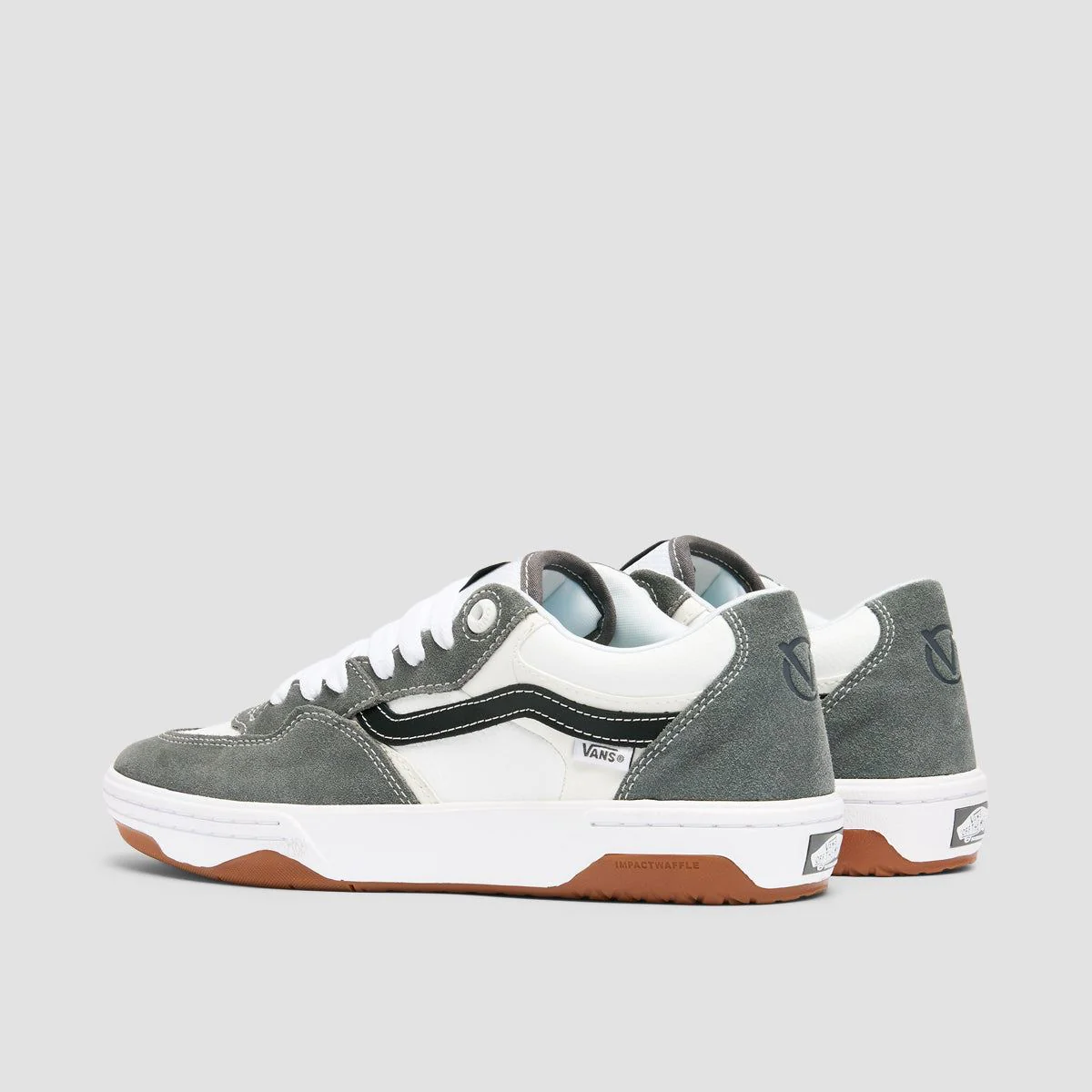 Vans Rowan 2 Shoes - Grey/White - Image 3