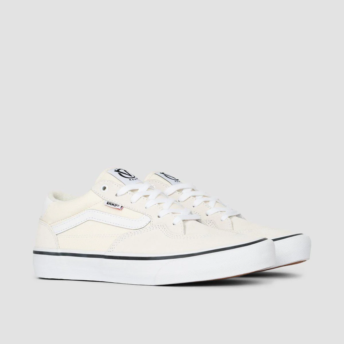 Vans Rowan Pro Shoes - Marshmallow/White - Image 2