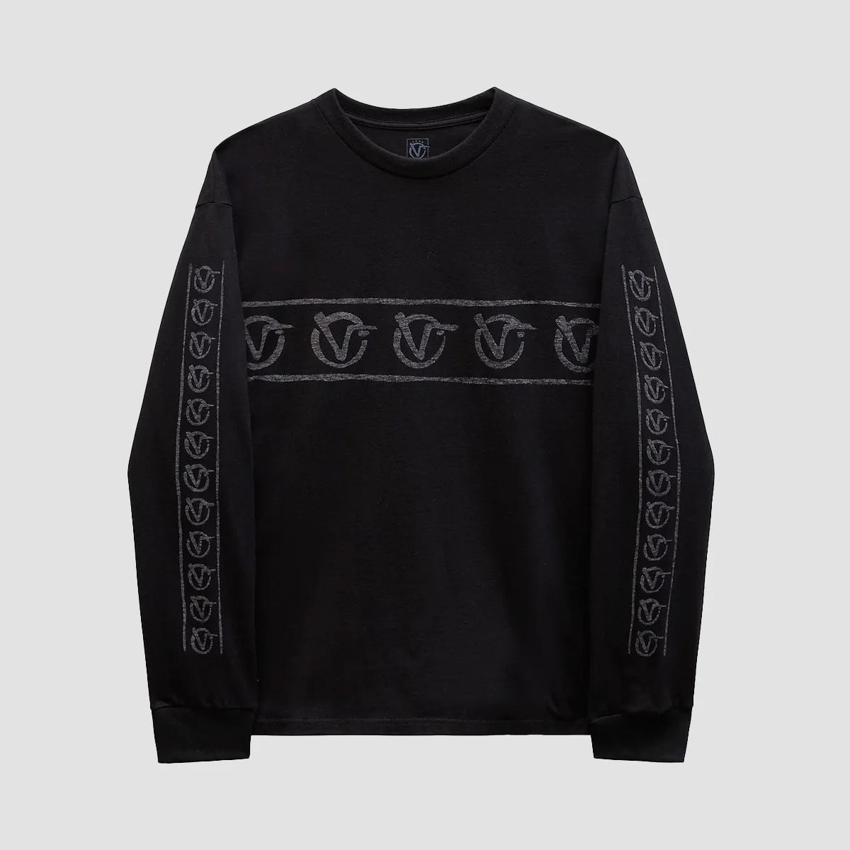 Vans Rowan Zorilla Longsleeve T-Shirt Black - Image 3