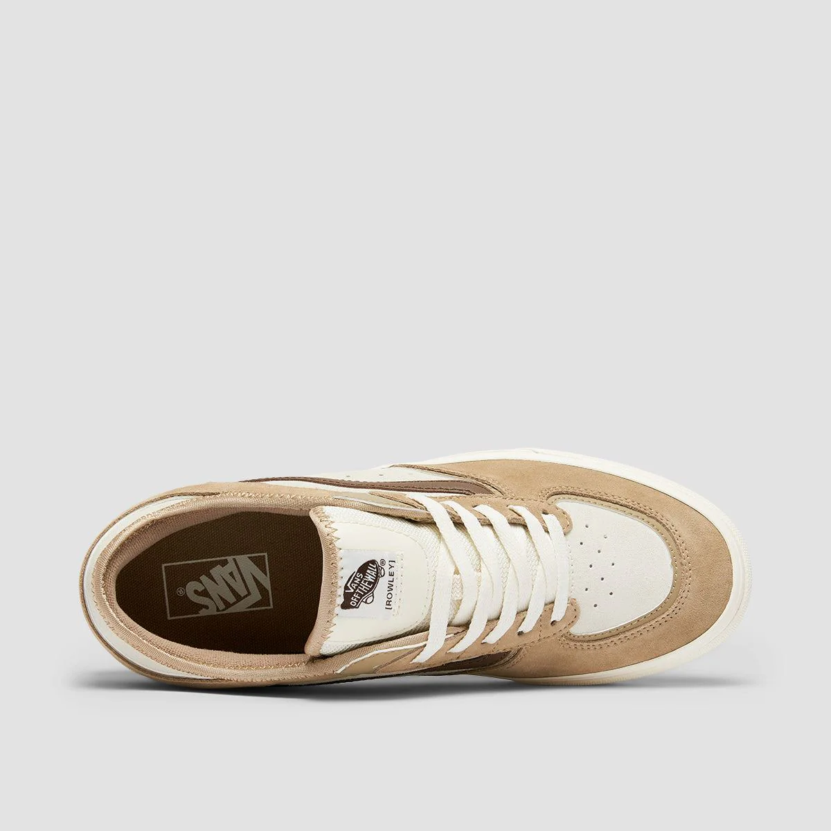 Vans Rowley Classic Shoes - Brown/Light Gum - Image 4